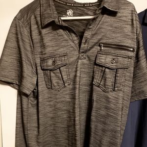 Rock & Republic Mens XL Polo